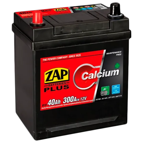 Авто аккумулятор Zap Plus Japan Cars Left 540 79 300A photo 1