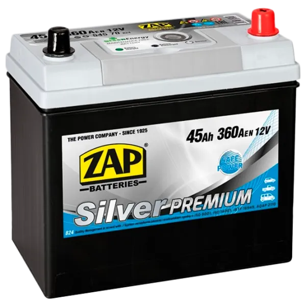 Авто аккумулятор Zap Silver Premium Japan Cars 545 70 360 AA photo 1 Авто аккумулятор Zap Silver Premium Japan Cars 545 70 360 AA photo 1