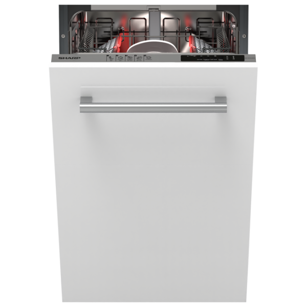Посудомоечная машина SHARP QW-NS14I49EX-EU Узкая/ Белый photo 1