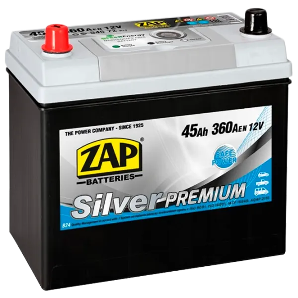 Acumulator auto Zap Silver Premium Japan Cars Left 545 72 360 AA photo 1 Acumulator auto Zap Silver Premium Japan Cars Left 545 72 360 AA photo 1