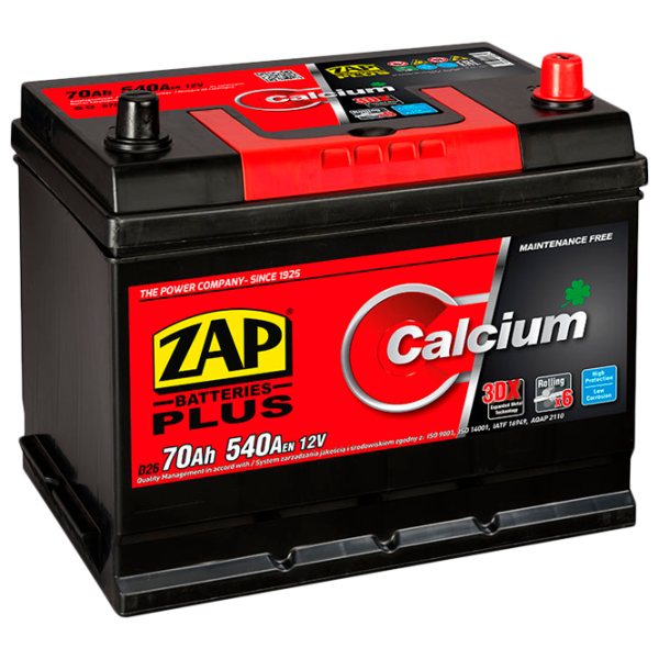 Авто аккумулятор Zap Plus Japan Cars 570 29 540 AA photo 1 Авто аккумулятор Zap Plus Japan Cars 570 29 540 AA photo 1