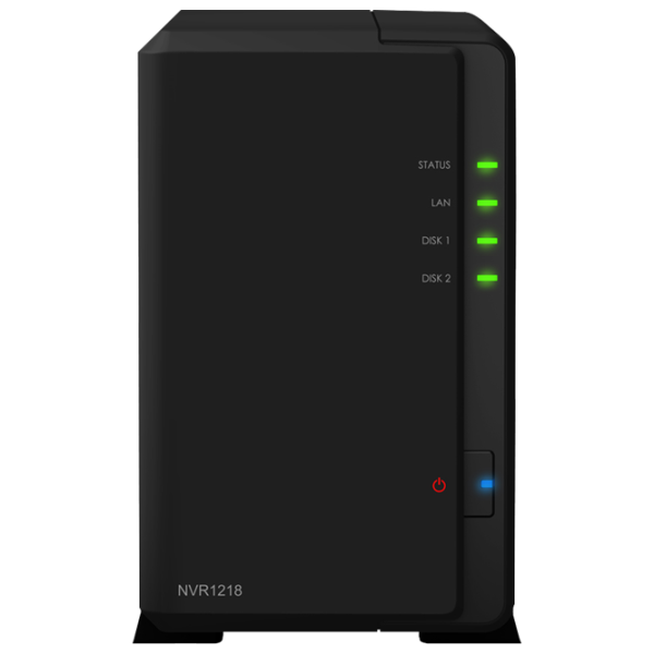 Сетевое хранилище Synology NVR1218 Черный photo 1