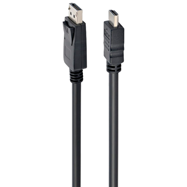 Кабель видео Cablexpert DisplayPort + HDMI 10 м/ Черный photo 1