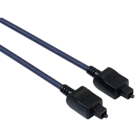 Cablu audio Carrefour Toslink + Toslink 2 m/ Black