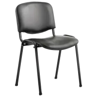 Scaun de birou DecoPrim Iso V-4 Piele artificială/ Black