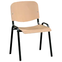 Scaun de birou DecoPrim ISO WOOD Beige