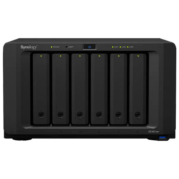 Сетевое хранилище Synology DS1621xs+ Черный photo 1