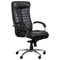 Офисное кресло DecoPrim Orion Кожа/ Черный