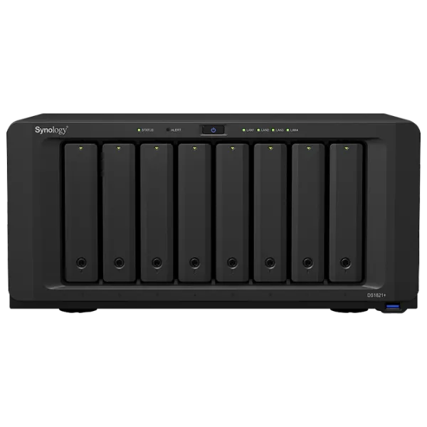 Сетевое хранилище Synology DS1821+ Черный photo 1