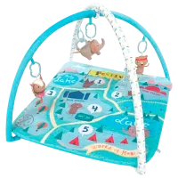 Игровой коврик Kikka Boo Summer Festival 0+/ Трансформер/ Синий