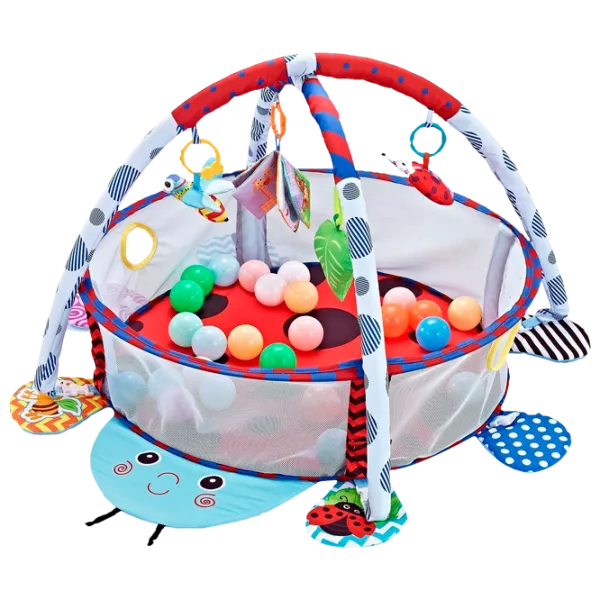 Игровой коврик Kikka Boo Ladybug 0+/ Трансформер/ Разноцветный photo 1 Игровой коврик Kikka Boo Ladybug 0+/ Трансформер/ Разноцветный photo 1