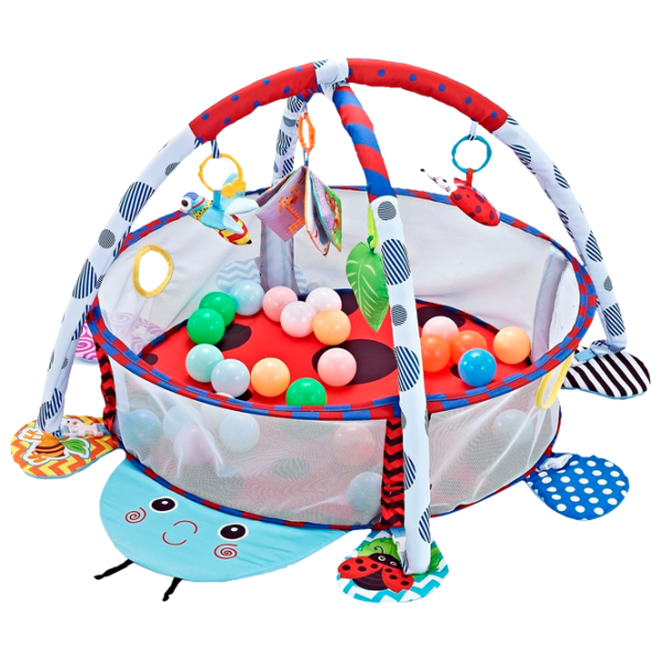 Игровой коврик Kikka Boo Ladybug 0+/ Трансформер/ Разноцветный photo 1 Игровой коврик Kikka Boo Ladybug 0+/ Трансформер/ Разноцветный photo 1