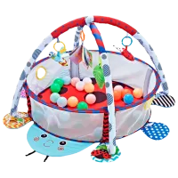 Игровой коврик Kikka Boo Ladybug 0+/ Трансформер/ Разноцветный