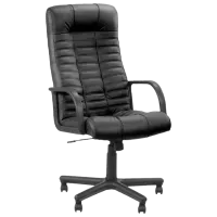 Офисное кресло DecoPrim Atlant Искусственная кожа/ Черный 