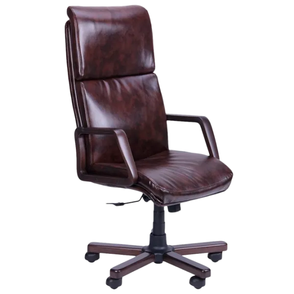 Fotoliu de birou DecoPrim Texas Piele artificială/ Brown photo 1 Fotoliu de birou DecoPrim Texas Piele artificială/ Brown photo 1