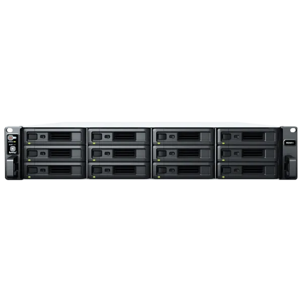 Сетевое хранилище Synology RS2421+ Черный photo 1