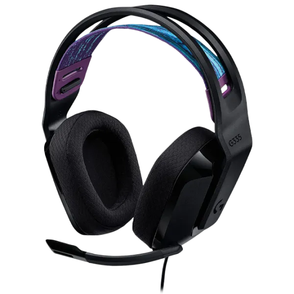 Наушники Logitech G335 Черный Проводная/ Игровой photo 1
