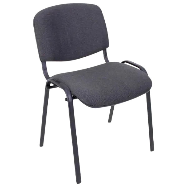 Офисный стул DecoPrim Iso C-26 Ткань/ Черный Серый photo 1