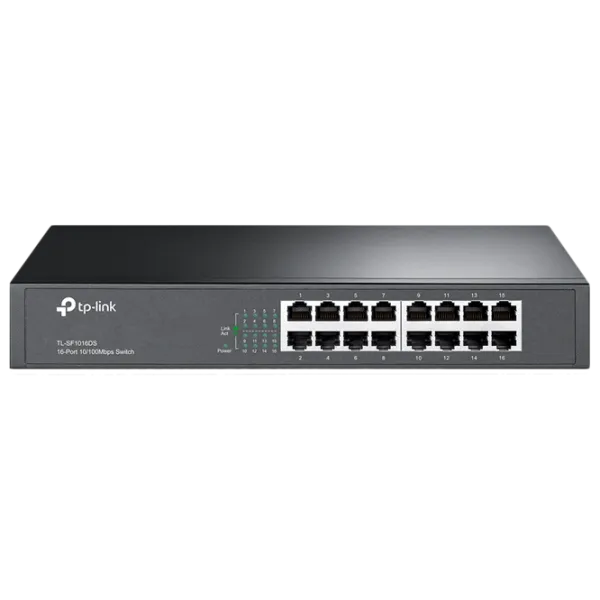 Switch TP-Link TL-SF1016DS Черный photo 1