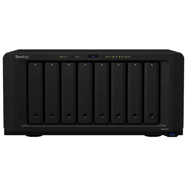 Сетевое хранилище Synology DS1819+ Черный photo 1