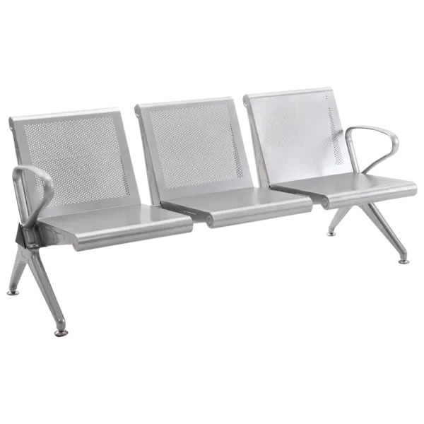 Кресла для залов ожидания DecoPrim Terminal M3 Серебристый photo 1