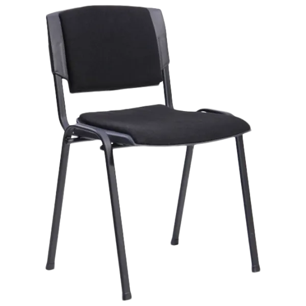 Scaun de birou DecoPrim Prizma Stofă/ Black photo 1 Scaun de birou DecoPrim Prizma Stofă/ Black photo 1