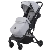 Cărucior pentru copil Kikka Boo Fitto 31001030117/ Light Gray