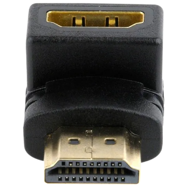 Адаптер Cablexpert A-HDMI90-FML HDMI/ Черный photo 1