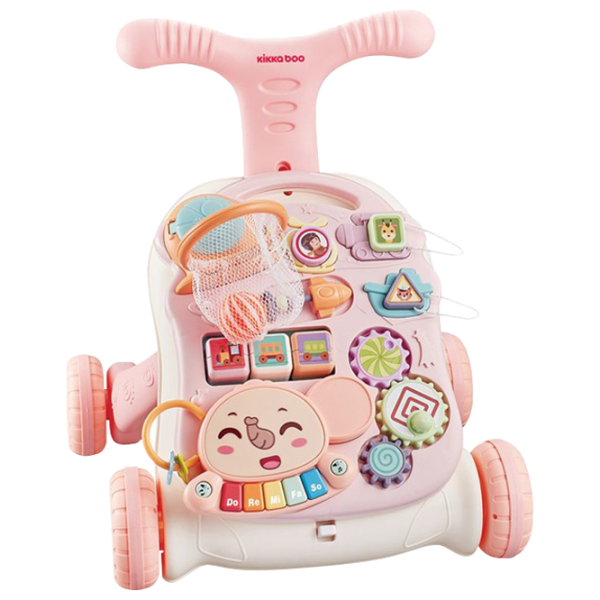 Ходунки Kikka Boo Play and Grow (31005030074) Трансформер/ Розовый photo 1 Ходунки Kikka Boo Play and Grow (31005030074) Трансформер/ Розовый photo 1