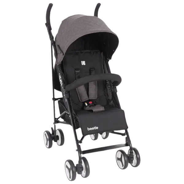 Cărucior pentru copil Kikka Boo Beetle 31001030076/ Gray photo 1