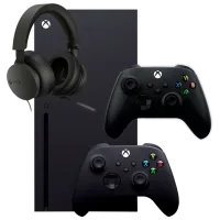 Microsoft Xbox Series X + Extra Controller + Xbox Stereo Headset 1 TB/ Black