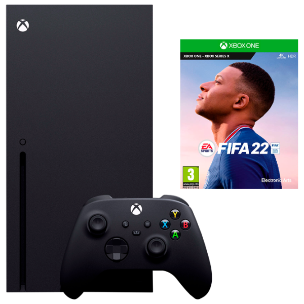Microsoft Xbox Series X + FIFA22 1 ТБ/ Черный photo 1