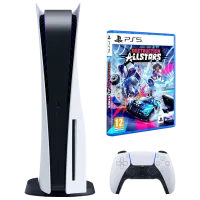 Sony PlayStation 5 + Destruction Allstars 825 ГБ / Белый