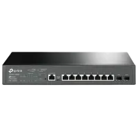 Switch TP-Link T2500G-10MPS Black