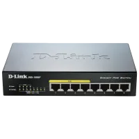 Switch D-Link DGS-1008P/ E1A Черный