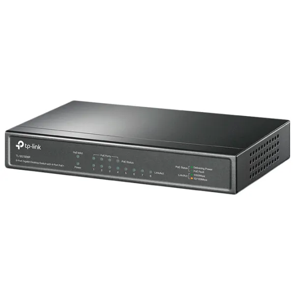 Switch TP-Link TL-SG1008P Черный photo 1