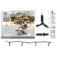 Luminițe decorative Christmas 23486 Fir/ Alb cald