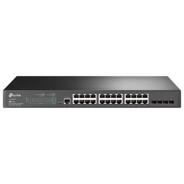 Switch TP-Link TL-SG3428 Black photo 1