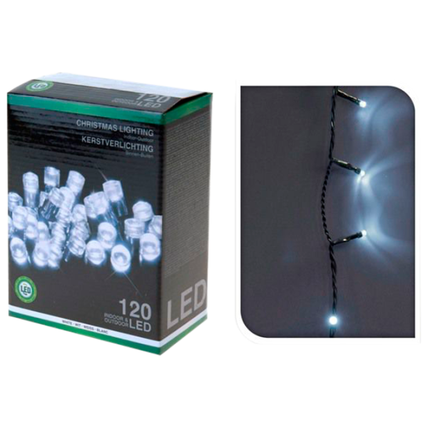 Гирлянды LED Christmas 23466 Нить/ Белый photo 1 Гирлянды LED Christmas 23466 Нить/ Белый photo 1