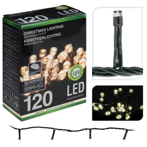Гирлянды LED Christmas 34339 Нить/ Тёплый белый photo 1 Гирлянды LED Christmas 34339 Нить/ Тёплый белый photo 1