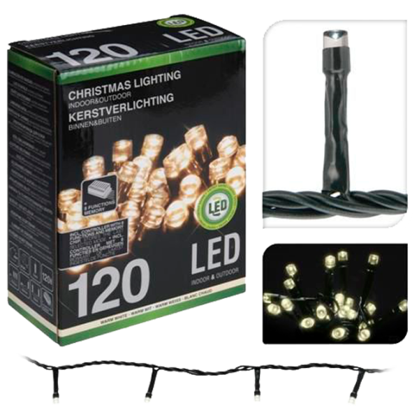 Гирлянды LED Christmas 34339 Нить/ Тёплый белый photo 1 Гирлянды LED Christmas 34339 Нить/ Тёплый белый photo 1