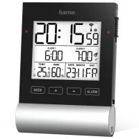 Метеостанция Hama Black Line (186416) Черный