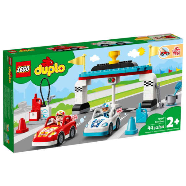 Детский конструктор LEGO Race Car Автомобиль/ Белый photo 1