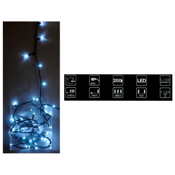 Luminițe decorative Christmas 27431 Fir/ Alb photo 1