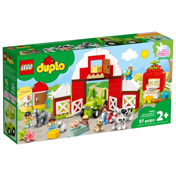 Конструктор LEGO Barn, Tractor & Farm Animal Care Ферма/ Зелёный photo 1