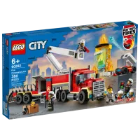 Детский конструктор LEGO Fire Command Unit Пожарные/ Красный