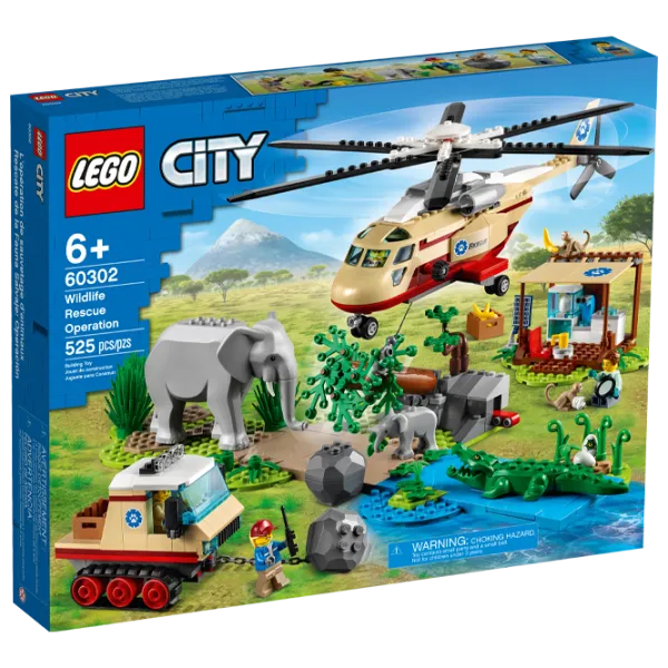 Конструктор LEGO Wildlife Rescue Operation Спасители/ Разноцветный photo 1