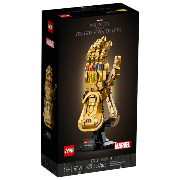 Детский конструктор LEGO Infinity Gauntlet Перчатка бесконечности/ Желтый photo 1