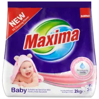 Моющее средство Sano Maxima Baby 2 кг  Количество стирок: 20
