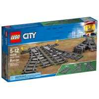 Constructor LEGO Switch Tracks Cale ferată/ Gray